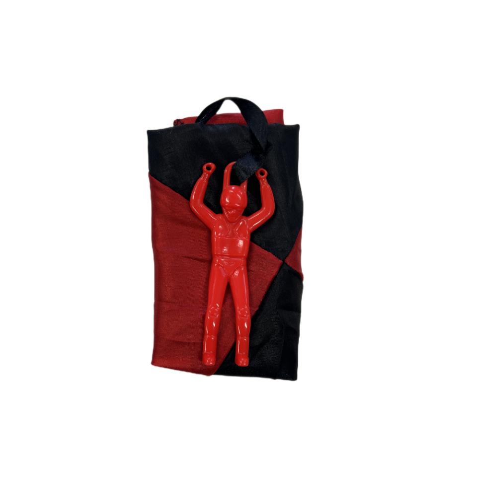 Children's Hand-Thrown Parachute Soldier Toy with Customizable Patterns