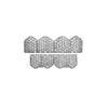 Blues New Style Hip Hop Jewelry Iced Out Zircon Teeth Grills Cubic Zirconia Teeth Grillz 4 Top 4 Bottom a Set
