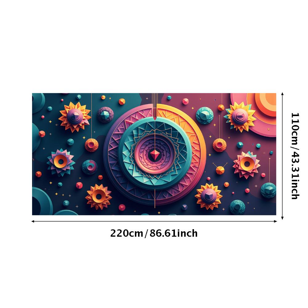 Backdrop 3D Installations Decor Abstract Banner For Party Trade Show Exhibition