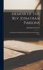 წიგნი Memoir of the Rev. Jonathan Parsons ... First Pastor of the Presbyterian Church In Newburyport, Mass