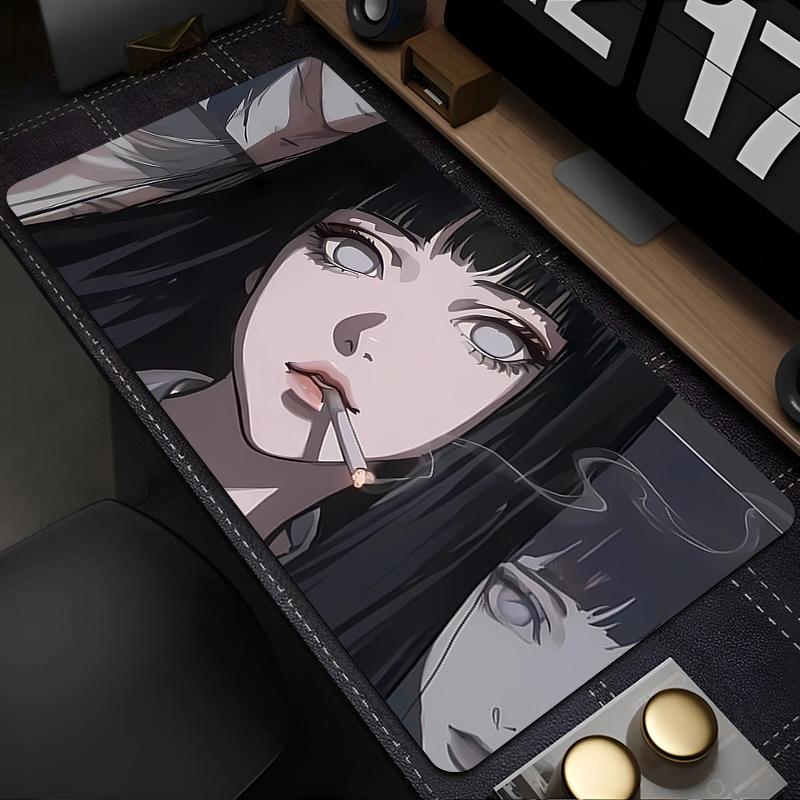90x40cm Mouse Pad Naruto Hyuuga Hinata Gaming Accessories Notbook Computer Speed Mini Pc Gamer Keyboard Pad Desk Mat HD Mousepad