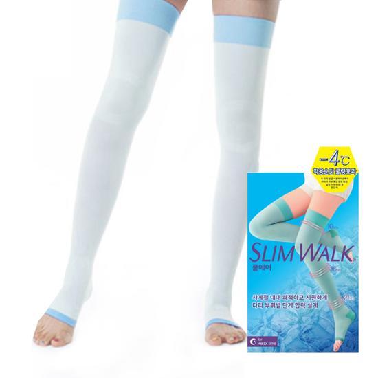 SLIM WALK Night Cool Air Kompressionsstrümpfe (2 Arten) (SM/ML)