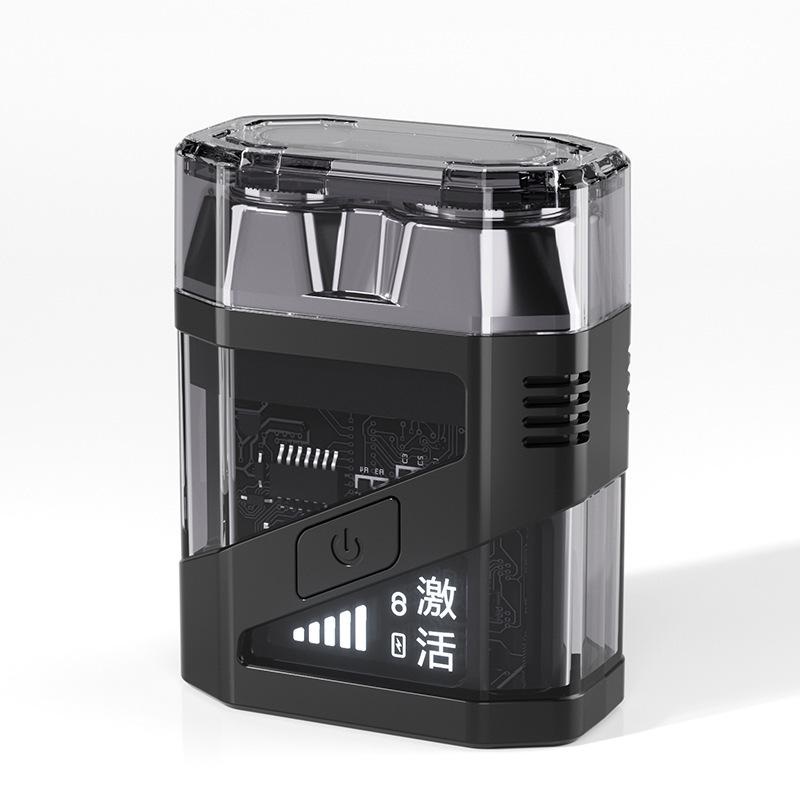 Mini Rechargeable Double-Head Waterproof Electric Shaver for Men - Portable Hair Remover for Travel