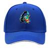 Abstract Neon Headphones Splash Artw Sandwich Baseball Cap Sun Cap Outdoor Workouts Hat