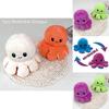 Adorable Double-sided Flip Reversible Octopus Plush Toy For Kids Soft And Cuddly Marine Life Stuffed Animal