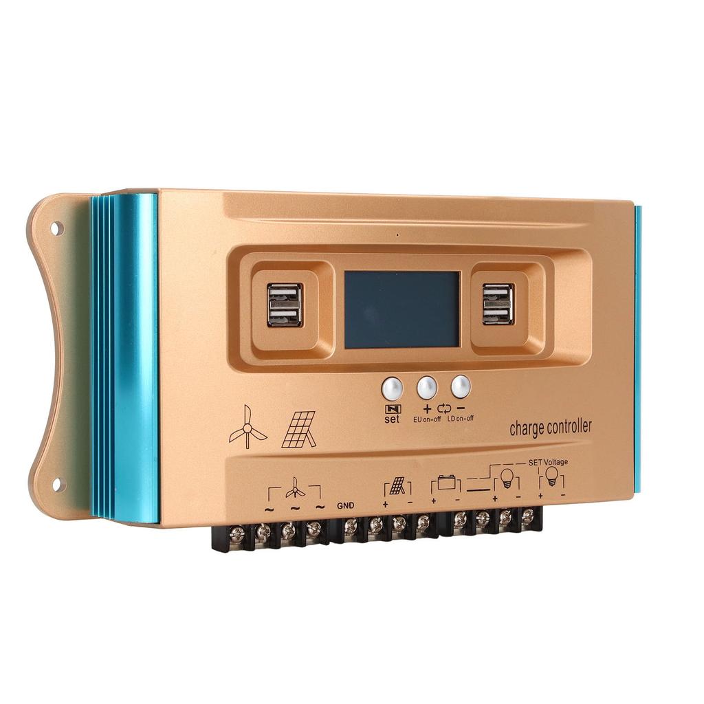 Solar Charge Controller MPPT Overcharge Protection Solar Charge Regulator for RV 12V 24V 36V 48V 60V 60A 780W