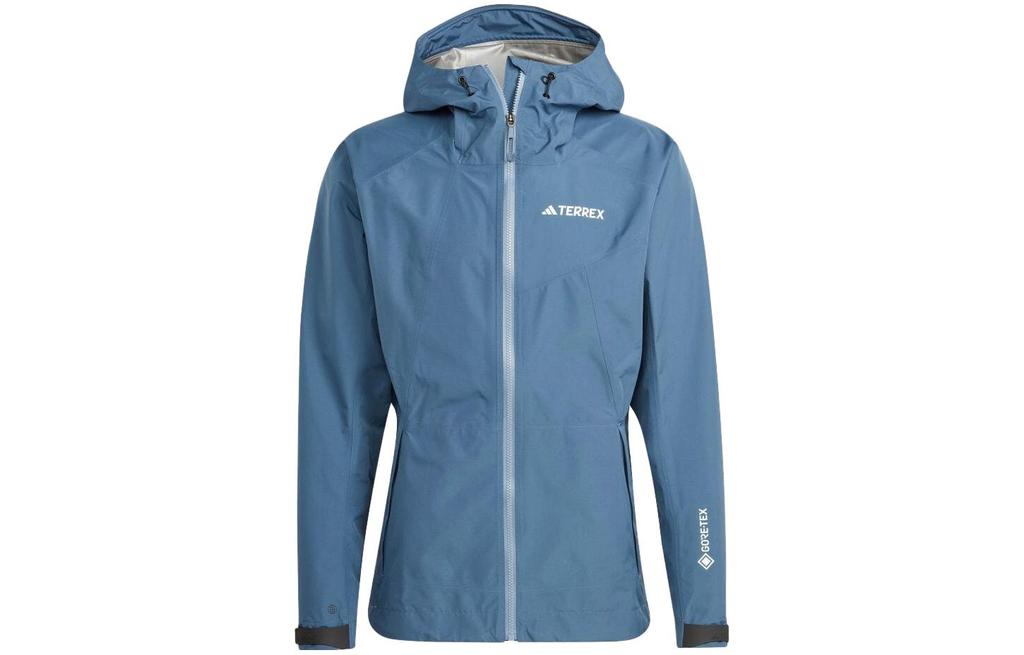 Adidas TERREX XPERIOR Waterproof, Windproof, And Breathable Windbreaker Jacket Men's Blue HN2908