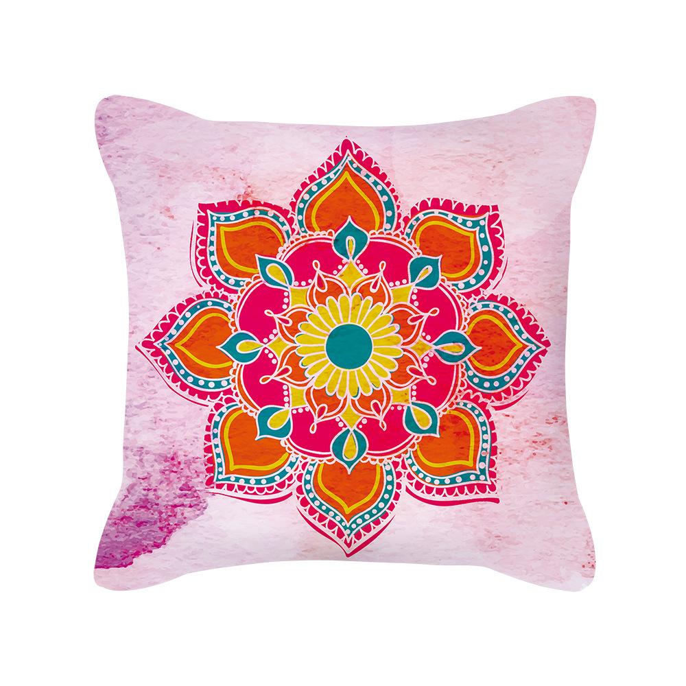 New Product Pillow Ins Nordic Style Geometric Pattern Plush Pillow Cover Sofa Cushion Cover