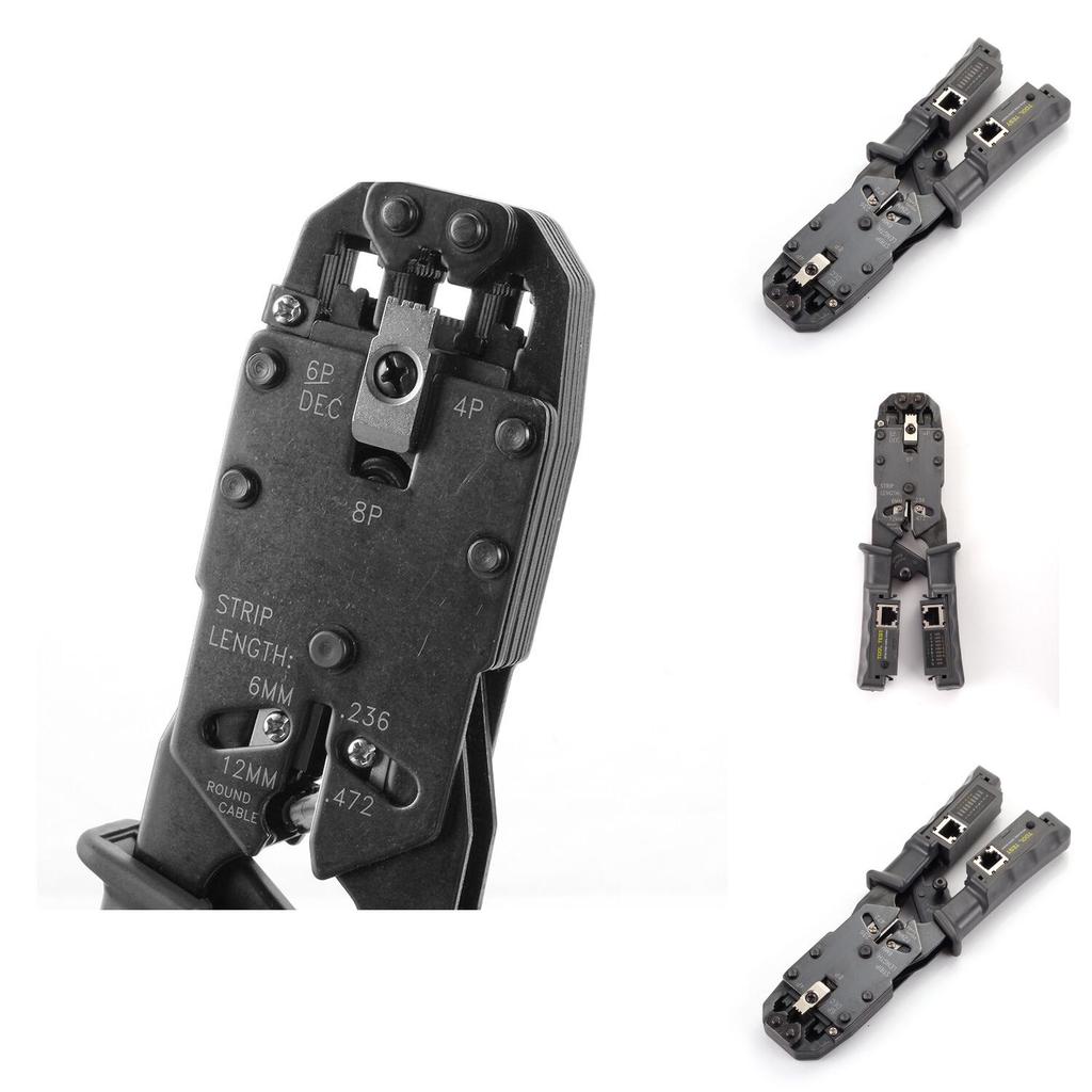 Premium Quality Network Lan Cable Crimper Stripper Cutter Pliers Tester For Rj45 Rj11 Rj9