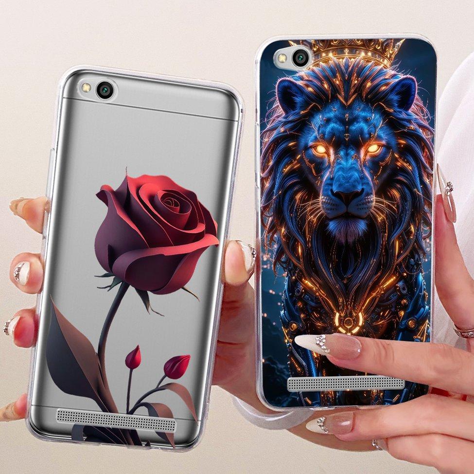 For Redmi 3 Clear Case Aesthetic Luxury Cute Cat Fashion Butterfly Funny Painted Funda For Xiaomi Redmi 3 Casing