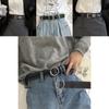 Trendy Minimalist Pu Belt For Women Stylish Student Design Perfect For Jeans