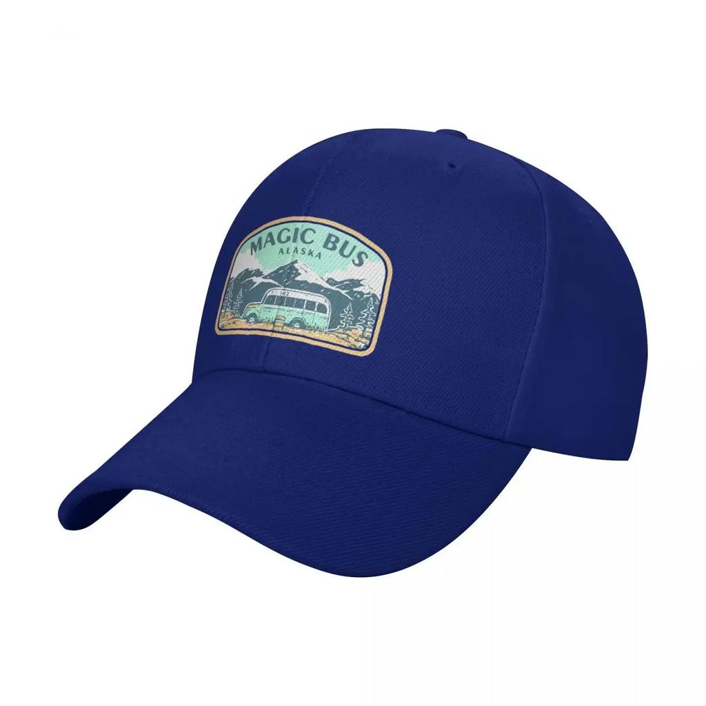 Magic bus alaska Baseball Cap Streetwear black Vintage hats for men Designer Man Womens