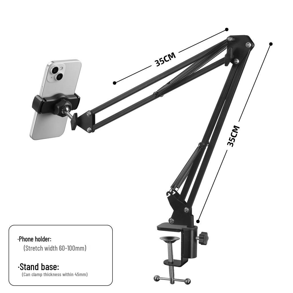 

Универсальный складной консольный держатель для телефона и планшета