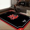 Fla-mengo Club Crest Printed Office Carpet Chair Cushion  Entryway Rug, Rugs for Living Room, Bedroom Christmas gifts