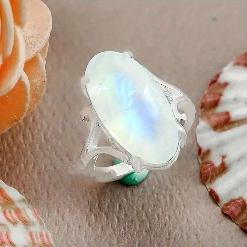 1Pc Fashionable Synthetic Zircon Fashion Ring, Suitable for Daily Matching