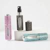 5 Ml Mini Perfume Bottle Diamond-Encrusted Empty Pump Container Portable Perfume Container  Outdoor