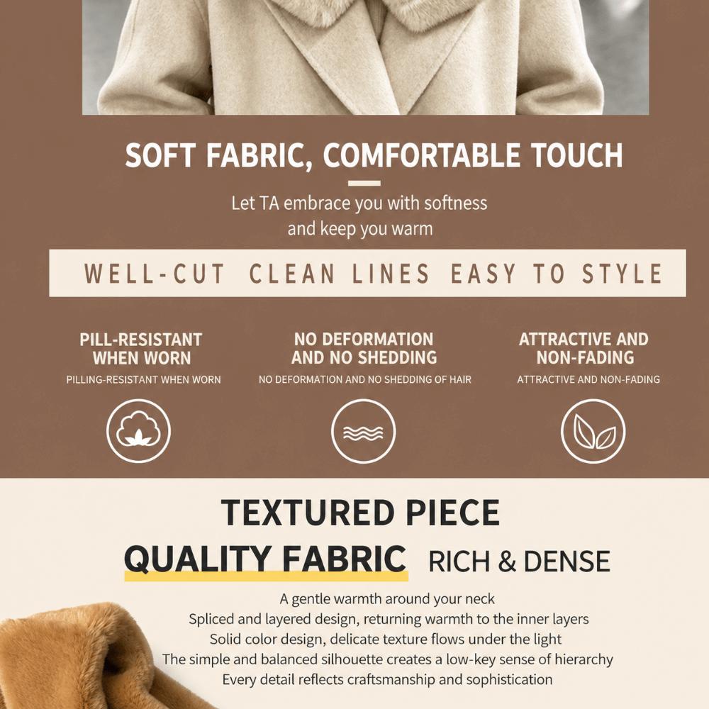 Soft Plush Cross Scarf Furry Winter Collar Scarf Korean Style Neck Scarf Women Girl