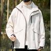 Three-proof Three-in-one Liner Removable Outdoor Sports Couple Style Mountaineering Jacket Jacket Travel Jacket for Men