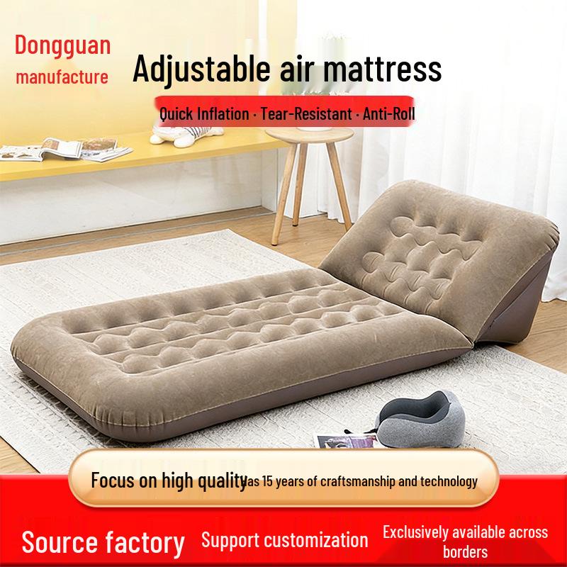 Portable Single-Person Inflatable Camping Air Mat