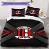 Llx0916Ac Milan Pattern Bedding Uilt Set Uilt Cover Pillowcase Home Decoration Birthday Gift (1*duvet Cover + 2*pillowcase Without Core)