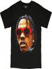 4 Pockets Baby Face Streetwear Vintage Style T-Shirt Black