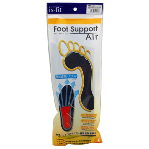

is-fit Foot Support Air for Men, Size M, 24.5-26.0cm