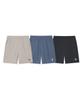 Vintril Essential Small Logo Woven Shorts (Beige)