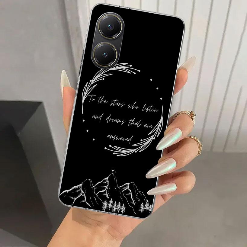 A Court of Mist Fury Sarah J Maas Phone Case for Xiaomi Poco X5 X6 X7 Pro F7 Ultra M7 Redmi 15 15C 13 13C 12 12C 10 10A 10C 9 9A