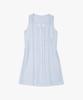 Plack Woman Tuck Point Layered Dress Sky Blue