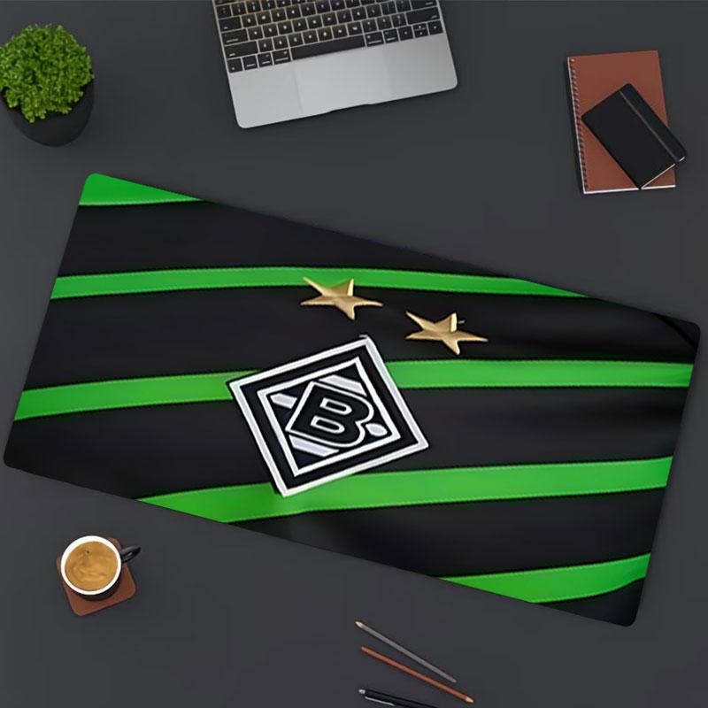 Borussia Mönchengladbach Print Mauspads, für Tastaturablage Laptop PC Matte für Büro Heimgebrauch, Schreibtischdekoration, Perfektes Geburtstagsgeschenk für Gamer