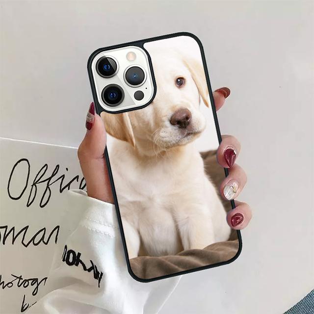 Labrador collage Cute Puppy Print Phone Case Cover For iPhone 17 Air 15 16e 14 13 12 Pro Max 11 Pro Max Plus Coque