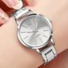2 Pcs/set Women's Watch Set Stainless Steel Strap Quartz Movement Minimalist Dial Fashion Watch | Elegant Watch | Women Gift