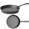 Universal Cast Iron Frying Pan, Diameter 250 Mm X 40 Mm