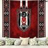 Beşiktaş Wall Tapestry Aesthetic Wall Hanging Printed Fabric Blanket Decorative Tapestries for Bedroom Living Room Home Decor