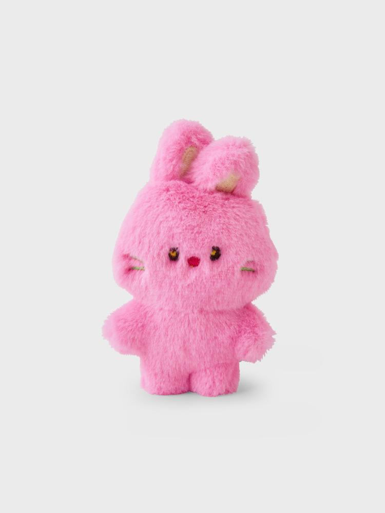 LINE FRIENDS bunini Plush Stick-on (PINK)