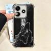 Wolf Moon Animal Plating Phone Case For Xiaomi Redmi Note 14 15 Pro Plus 13 12 11 11S 11T 10 9S 9 5G Anti-Fall Airabag Cover