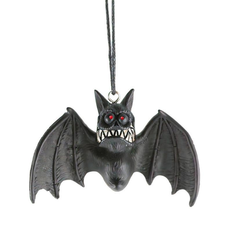 Eerie Halloween Parties Supplies Eerie Halloween Garden Decorations Specter Bat Hanging Charm for Eerie Scene