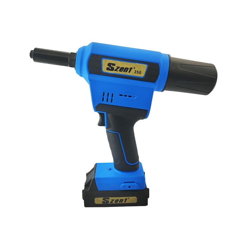 Pistola de Rebites Elétrica a Bateria Greener 20V Plugue CN (adaptador incluso)