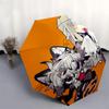 1pc Outdoor Umbrella with Anime Character Design - Automatic Opening/Closing, Portable 3-Fold Design, 8-Bone Iron Frame - Perfect Gift for Fans,