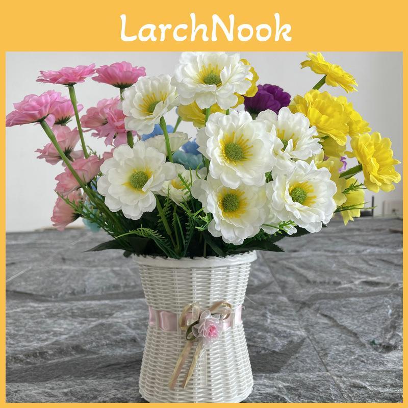 Elegant Silk Daisy Artificial Flower For Living Room Table Centerpiece Styling