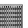 2 Pieces Silicone Bar Mat Countertop Easy Clean Drain Pad Glasses Drying for Restaurant Counter
