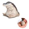 Handmade Ceramic Tea Pet Lifelike Purple Clay Tea Pet Crocodile Tea Figurine Cute Fine Workmanship Tea Set Accessories