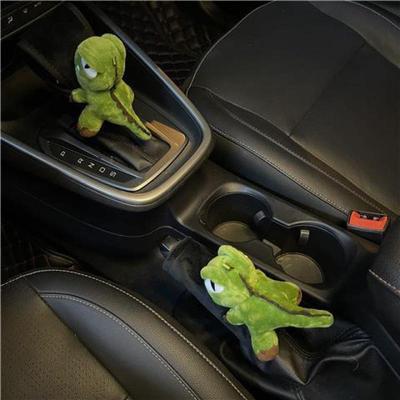 Ensemble de housses mignonnes de dessin animé pour frein à main et levier de vitesses de voiture