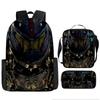 Pacific Rim schoolbag, primary and secondary school students, boys, mecha war, monster backpack, kindergarten burden reduction three-piece set