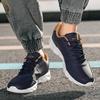 Men'S Casual Shoes Light Leather Men'S Sneakers 2022 Newest Comfortable Black Men'S Flat Casual Shoes Sneakers Men'S Shoes