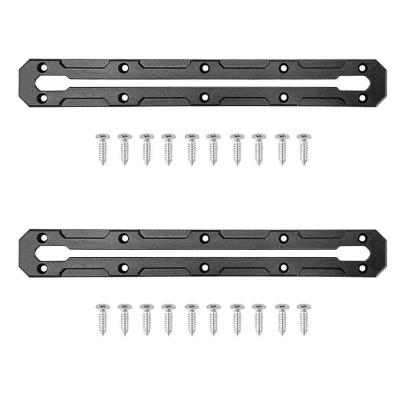 2set Kayak Low Profile Track Replacement Slide Track Rail Bracket Kayak Accessories Mount Track Easy To Install