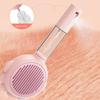 Pet Hair Grooming Fogging Comb Cats Remove Long Short Hair Cats Massaging Comb for Gentle Grooming