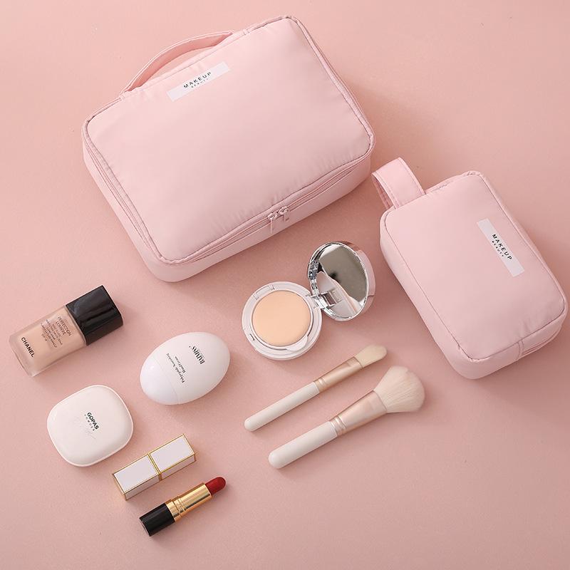 

Cosmetic Bag Women s Portable Travel Large-Capacity Cosmetics Storage BaginsWind Super Hot Waterproof Girl Heart Cosmetic Bag