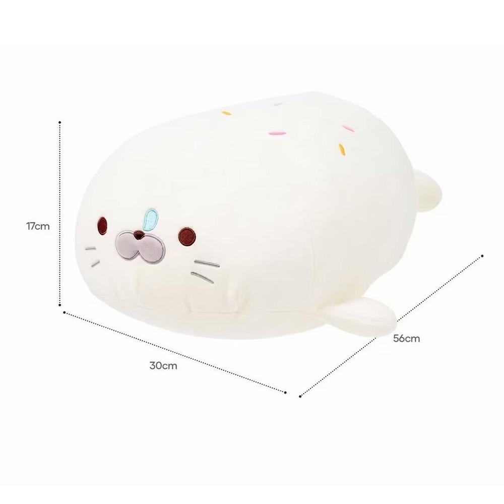 Soft Cuddle Seal Stuffed Animal Cute Seal Shape Ocean Animal Plush Gifts Seal Plush Toy Birthday