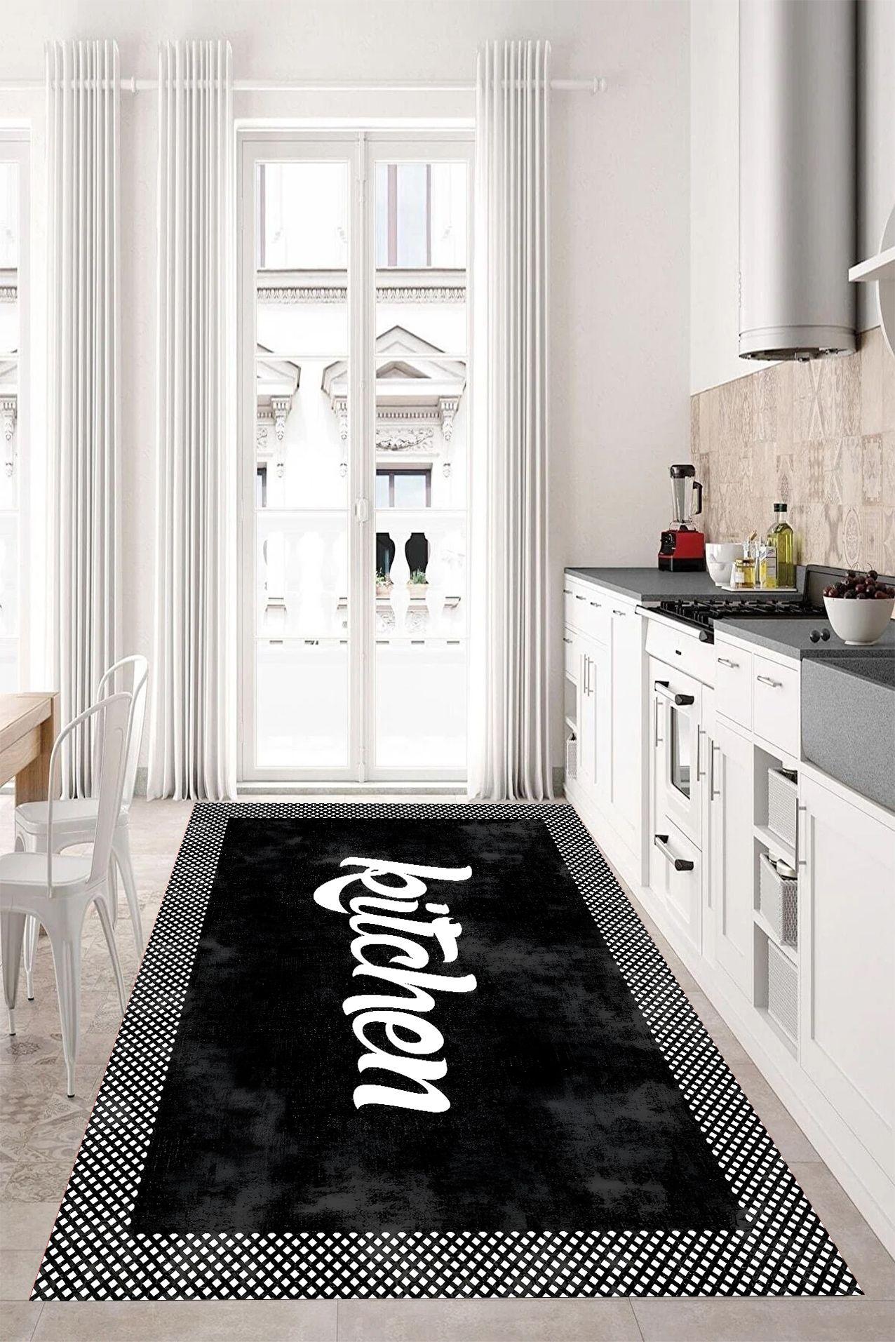 

MD-LİFE HOME Декоративный кухонный ковер на нескользящей основе с цифровой печатью MD5473